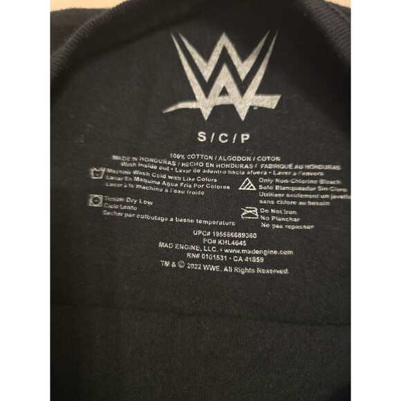 WWE WrestleMania XXVIII John Cena vs The Rock Graphic T-Shirt Men’s Small Black - Picture 5 of 5